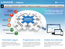 Tablet Screenshot of lidaco.com